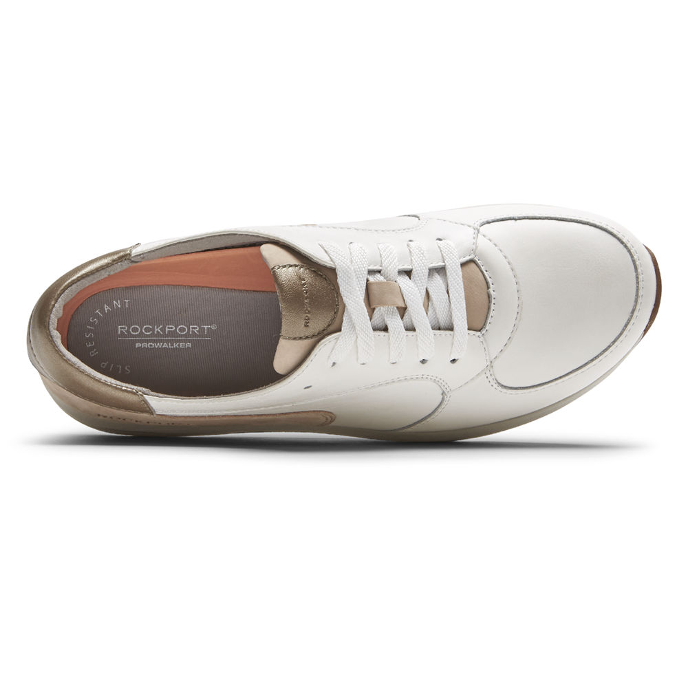 Tenis Rockport Mulher Branco - Trustride Prowalker - 68730IXEO